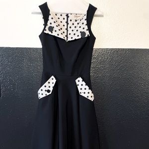 Tatyana Polka Dot Circle Dress